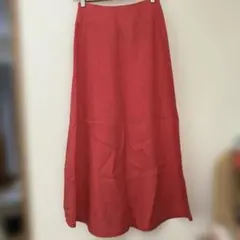 《新品》Demi-Luxe BEAMS ロングスカート レッドのサムネイル
