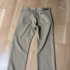 Lee USA製　ストレートパンツ 33X32 ベージュ