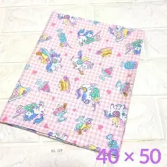 ランチョンマット 小学校用 ユニコーン柄 女の子 40×50　No.329