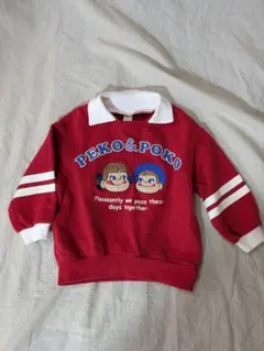 アプレレクール PEKO&POKO襟付きトレーナー