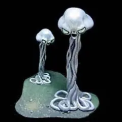 タカラ 海洋堂 王立科学博物館 第二展示場 （白） シークレット「侵略 火星人」