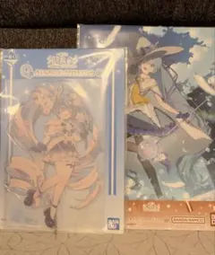 雪ミク　一番くじ Q&S賞ビッグアクリルスタンド、クリアポスター