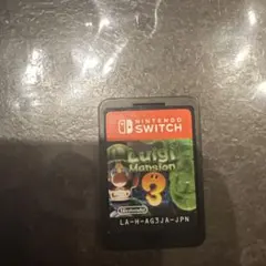 Luigi Mansion 3 Nintendo Switch ソフト動作確認済