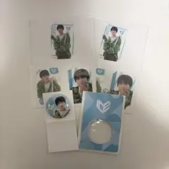 EBiDANくじ vol.2 ICEx 千田波空斗 缶バッジ クリアカード