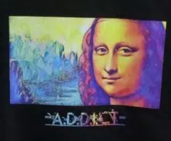 ADDICT モナリザプリント Tシャツ S