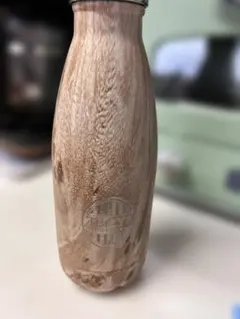 Tully's Coffee ステンレス タンブラー 木目調