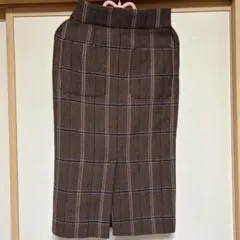お値下げ❣️Te chichi ブラウン タイトスカート M