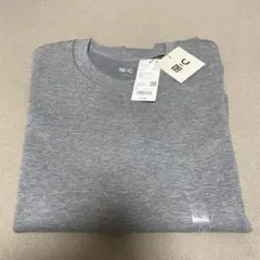 【新品未使用】ユニクロC オーバーサイズスウェットシャツ Lサイズ　05グレー