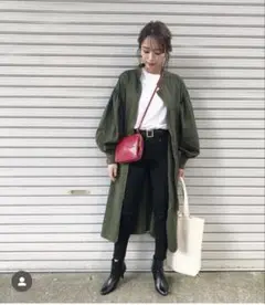 SLY Aラインロングコート