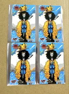 ONE PIECE サマーフェア2025 特典ステッカー　ブルック　4枚セット