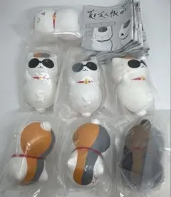 夏目友人帳 ちんまりニャンコ先生 そふびこれくしょん レア 黒にゃんこ