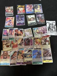 フラシ優勝リーダーパラレル】ワンピースカードゲーム 黒ヤマト デッキ