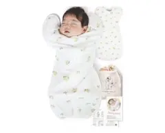 コペルタ　スワドル　Sサイズ　新生児　赤ちゃん　ベビー用品　スリーパー　レモン