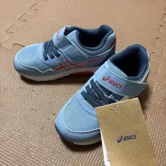 ASICS ライトブルー スニーカー　16センチ　新品未使用　靴