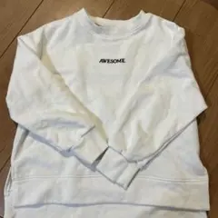 ＧＵ　トレーナー　120 白