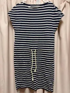 TOMMY HILFIGER 半袖ストライプワンピース M