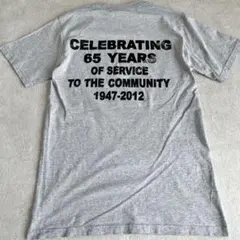 FRUIT OF THE LOOM【S】アメリカ 古着 企業 グレー プリント