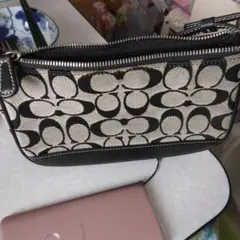 COACH シグネチャー ショルダーバッグ ポーチ