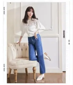 herlipto Valencia High Rise Jeansのサムネイル