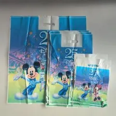 東京ディズニーリゾート 25周年記念 ショップ袋 大5枚　小6枚のサムネイル