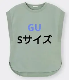 【新品未使用タグ付き】GU ドライフレンチスリーブチュニック