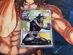 ロブ・ルッチ★リーダーパラレル★黒★5ライフ★ワンピースカード★強大な敵