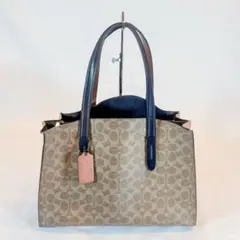 【訳あり】COACH コーチ 69481 シグネチャー トートバッグ