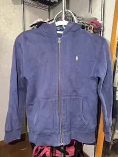Polo by Ralph Lauren ジップアップパーカー ネイビー 150のサムネイル