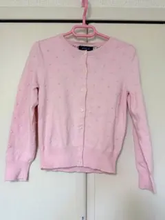 POLO RALPH LAUREN ベビーピンクカーディガン　120cm