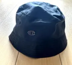 【新品大人気コラボ】RICK OWENS×Champion バゲットハット　黒 RICK OWENS (リックオウエンス) Champion (チャンピオン) ロゴ