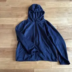 UNIQLO エアリズム パーカー 130 ネイビー