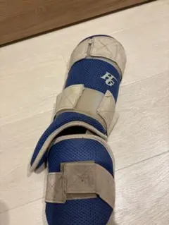 エボシールド EVOSHIELD フットガード＆ エルボーガード ブルー 中古