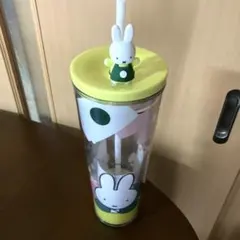 スタバ ミッフィー タンブラー 透明 イエロー フタ付き - メルカリ