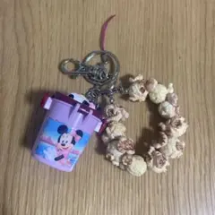 東京ディズニーリゾート ミニー ポップコーン キーチェーン - メルカリ