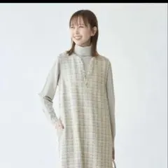 ✨美品✨ROPE PICNICロペピクニックジレワンピース　オケージョン36