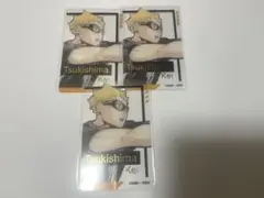ハイキュー 箔押しクリアカード 月島蛍