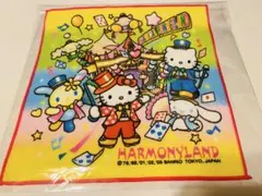 ④激レア！平成レトロ！Hello Kittyハーモニーランド限定タオル！