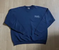 美品 Fruit of the Loom スウェット ネイビー コットン100