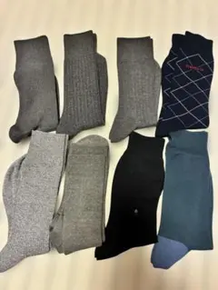 【新品】靴下　メンズ　8足セット　25〜27cm ソックス