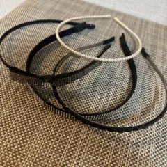 訳アリ　カチューシャ ３点＋１点セット
