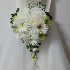 最終価格　ブライダルブーケ　アーティシャルフラワーブーケ