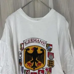 80s 90s ユーロ ヴィンテージ ドイツ tシャツ シングルステッチ XXL