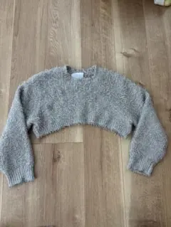 ZARA クロップドセーター