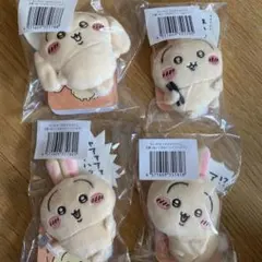 ちいかわ うさぎだらけくじ E賞 ぬいぐるみバッジ