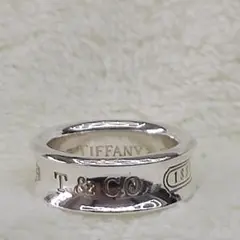 ティファニーナローリング 17.5号　新品仕上げ　無傷未使用に近い ティファニーナローリング 17.5号 新品仕上げ 無傷未使用に近い