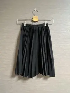 アーバンリサーチドアーズ キッズプリーツスカート ブラック スカート