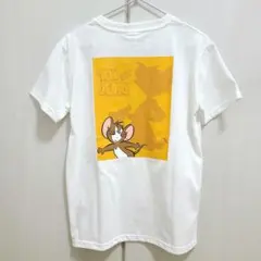 タグ付き　トムとジェリー Tシャツ　メンズ　レディース　刺繍　バックプリント