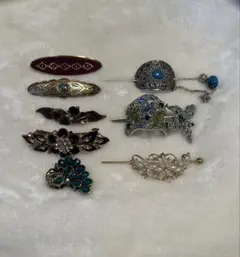 ヘアアクセサリー　8点セット