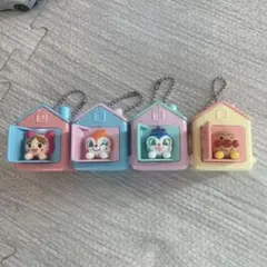 アンパンマン キャラクターキーホルダー4つセット