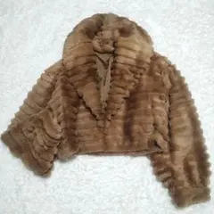 最高級 beneta Furs パステルミンク 大判ストール ショール 毛皮
